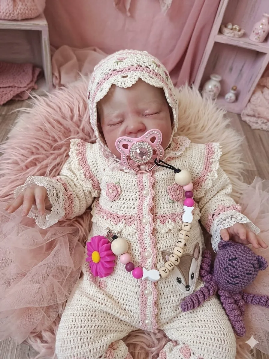 Ukázka úpravy fotografií reborn panenky 92